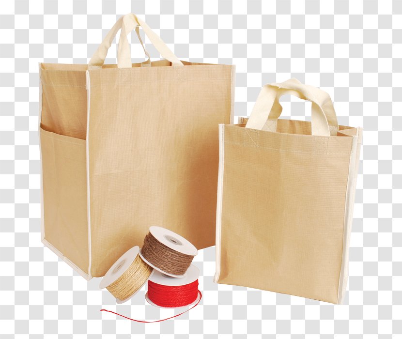 Shopping Bags & Trolleys Paper Plastic Bag Nonwoven Fabric - Woven Transparent PNG