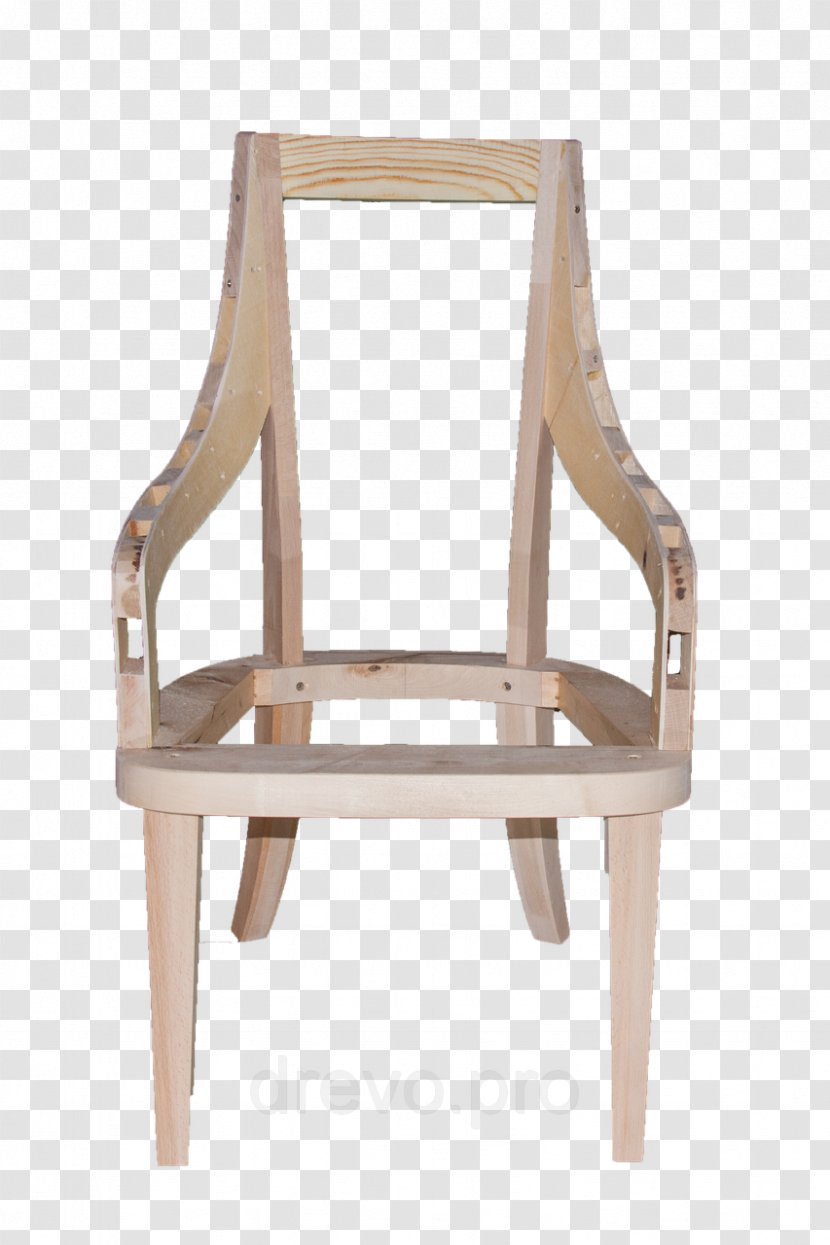 Chair Armrest Wood Garden Furniture Transparent PNG