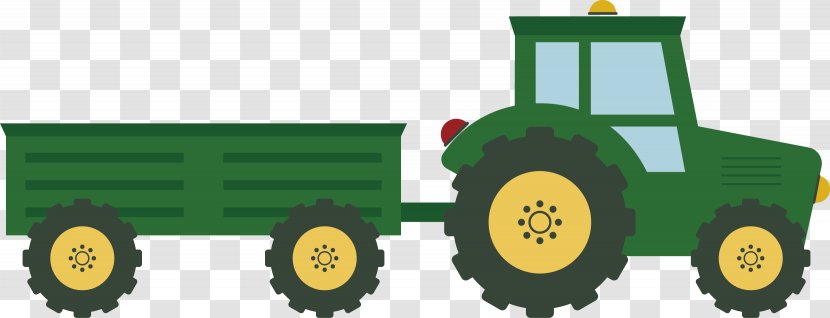 Agriculture - Trailer - Vector Agricultural Vehicles Transparent PNG