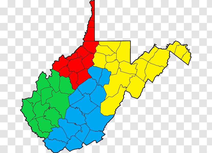 West Virginia Senate United States Election In Virginia, 2018 Governor Of - Map Transparent PNG