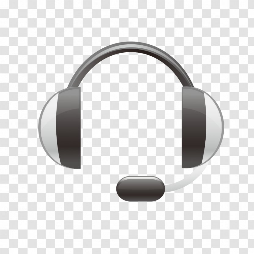 Headphones Circle Font - Audio Equipment - Classic Model Transparent PNG