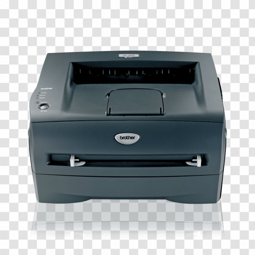 Laser Printing Inkjet Printer Brother HL-2037 - Toner Refill Transparent PNG