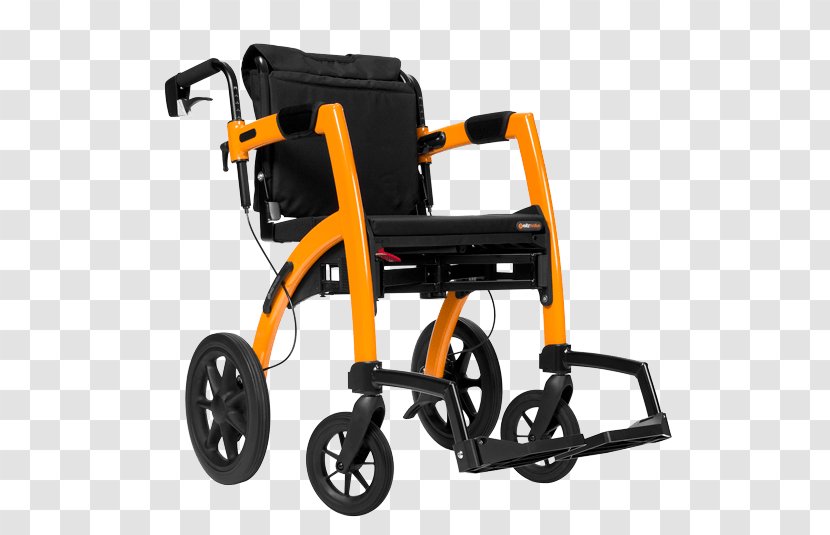 Walker Rollz Motion Rollator/Wheelchair Mobility Aid - Wheel - Wheelchair Transparent PNG