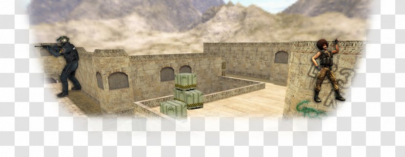 Counter-Strike 1.6 Dust2 Counter-Strike: Global Offensive Dust II - Video Game - Counter Strike Transparent PNG