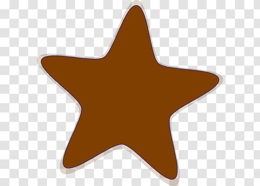 Star Angle Pattern - Triangle - Brown Cliparts Transparent PNG