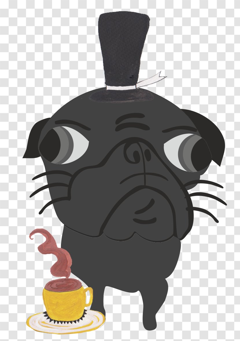 Pug Snout Cartoon - Dog - Design Transparent PNG