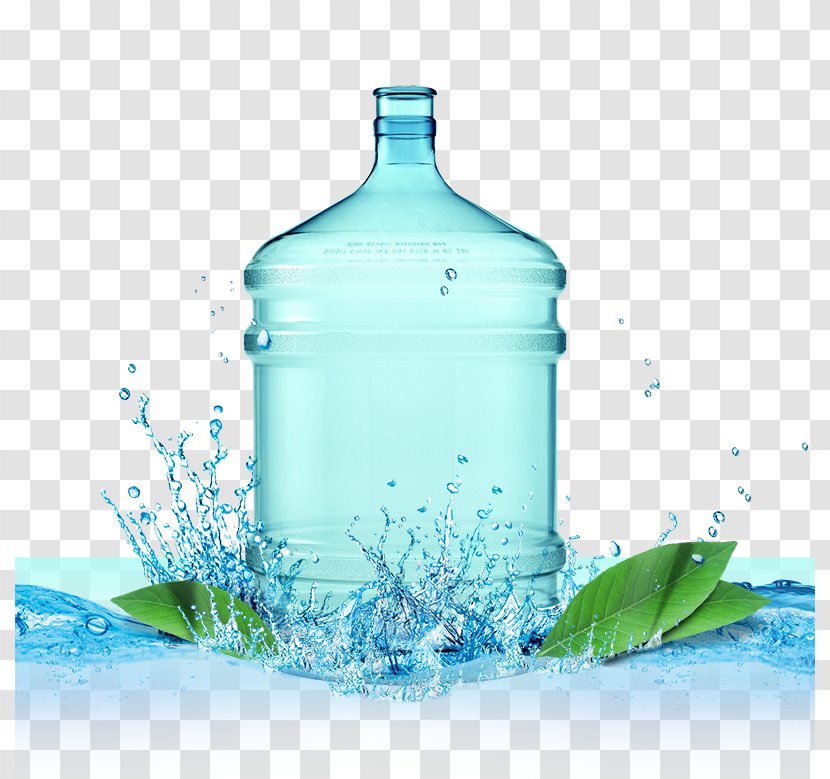Drinking Water Bottled Mineral - Plastic - Blank Transparent PNG