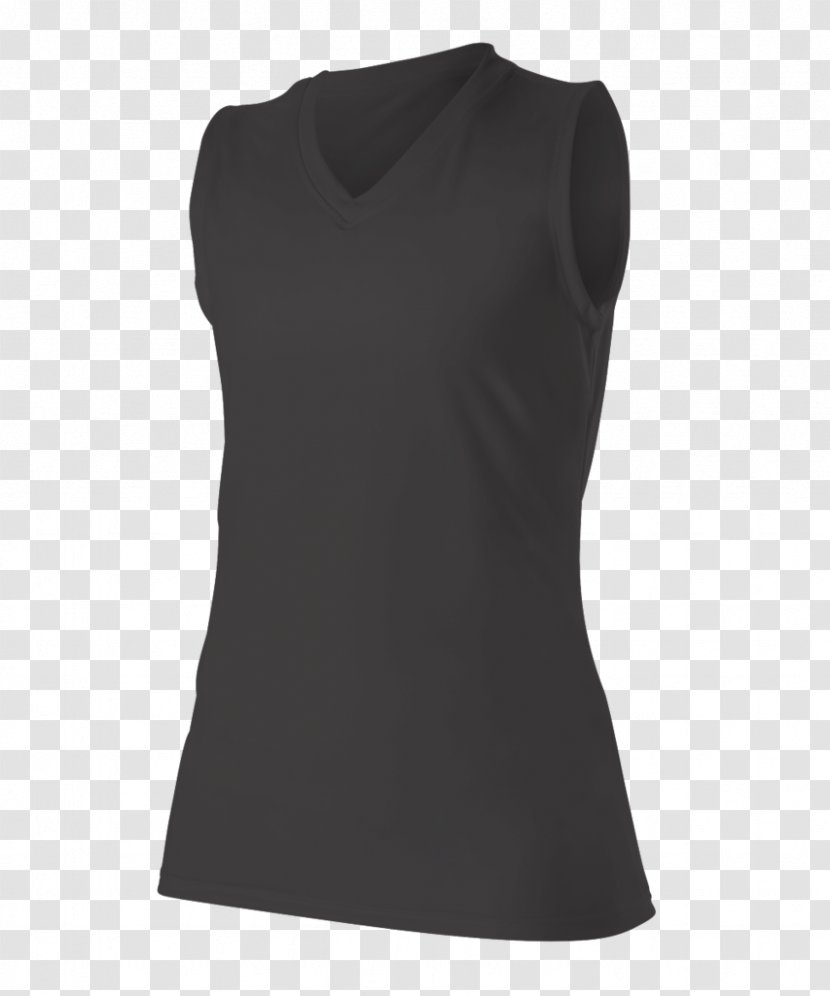 T-shirt Dress Sleeveless Shirt Clothing Long Underwear - Sleeve - Women Training Transparent PNG