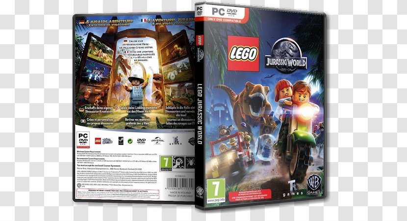 Lego Jurassic World Harry Potter: Years 5–7 Star Wars: The Force Awakens Xbox 360 Video Game - Technology Transparent PNG