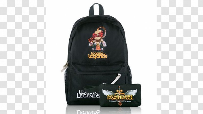 League Of Legends Backpack Bag Lining Nylon - Brand - Schoolbag Transparent PNG