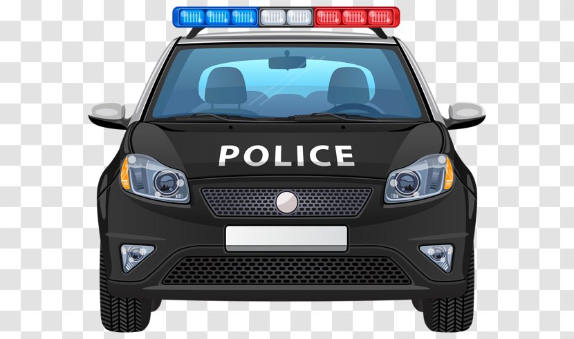 Police Car Clip Art Vehicle - Grille - Icon Transparent PNG