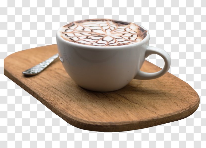 Cappuccino Espresso Coffee Cafe Milk - Cup Transparent PNG