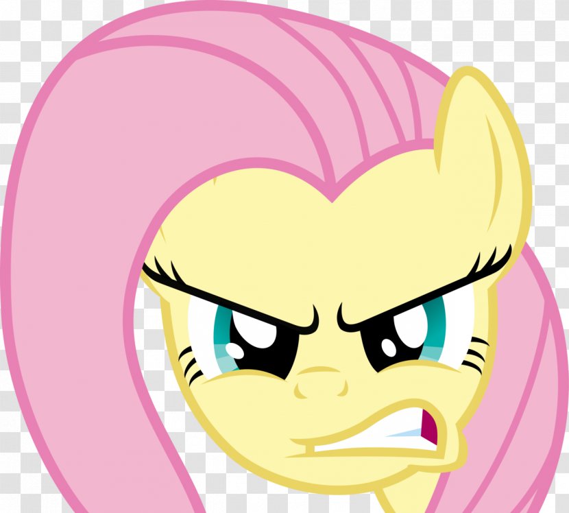 Fluttershy Scootaloo Twilight Sparkle Pony Rainbow Dash - Silhouette - Angry Face Transparent PNG