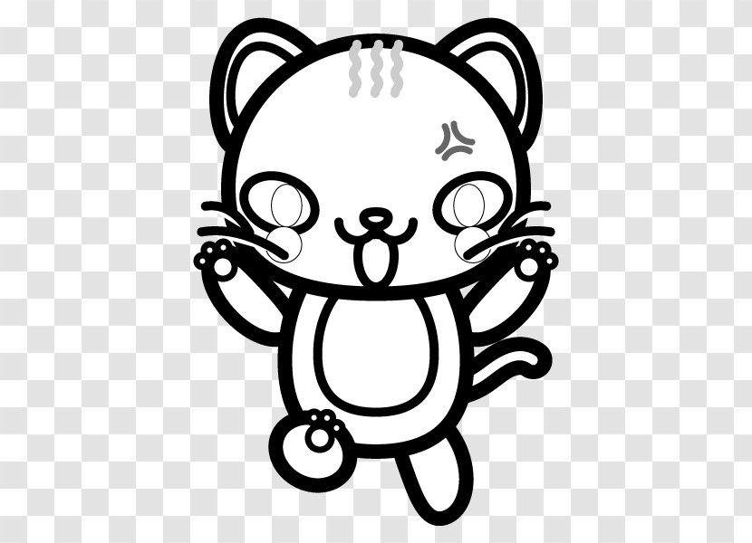 Clip Art Line Cat Dog Illustration - Cartoon Transparent PNG