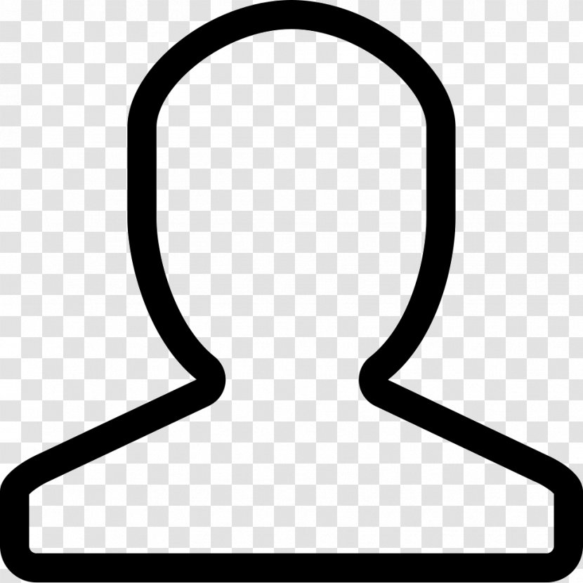 User Profile - Information - Person Outline Svg Transparent PNG