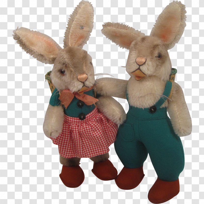 Hare Domestic Rabbit Easter Bunny Stuffed Animals & Cuddly Toys - Animal - Oswald The Lucky Transparent PNG