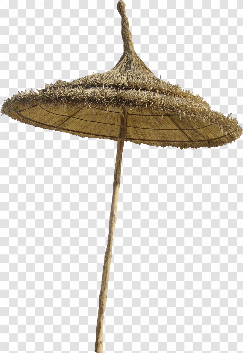Umbrella Beach - Shade - Grass Umbrellas Transparent PNG