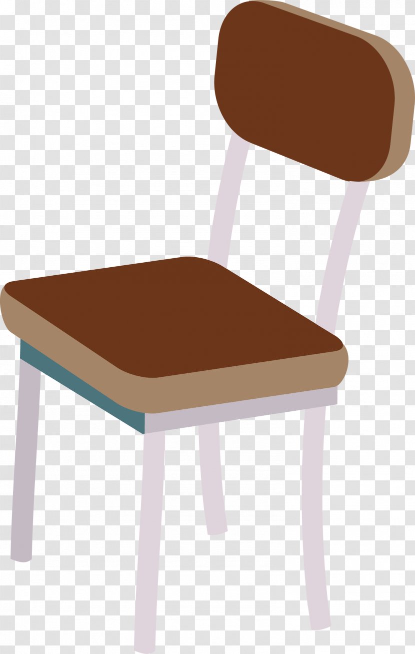 Chair Table Bar Stool - Brown Transparent PNG