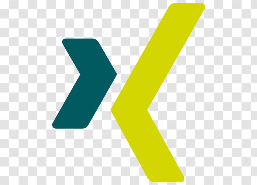 Logo XING - Yellow - Expression Design Transparent PNG