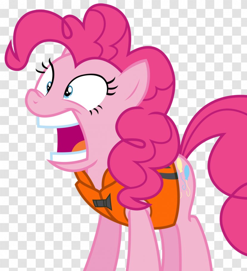 P.P.O.V. (Pony Point Of View) Pinkie Pie Horse Art - Flower - Ready Vector Transparent PNG