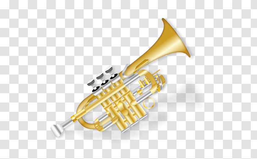 Trumpet Brass Instruments Musical Wind Instrument - Frame Transparent PNG