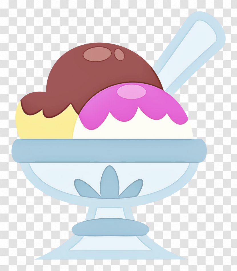 Ice Cream - Dessert - Tableware Dairy Transparent PNG