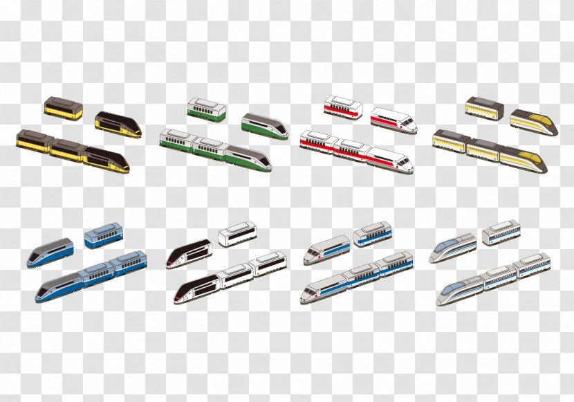 Train TGV Euclidean Vector - Automotive Design - Toy Subway Transparent PNG
