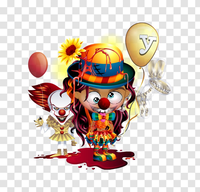 Cartoon Clown - Art Transparent PNG