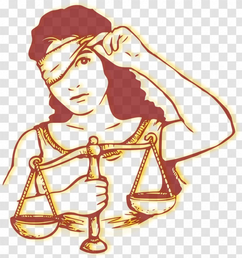 Lady Justice Judge Court Clip Art - Sentence - Criminal System Transparent PNG