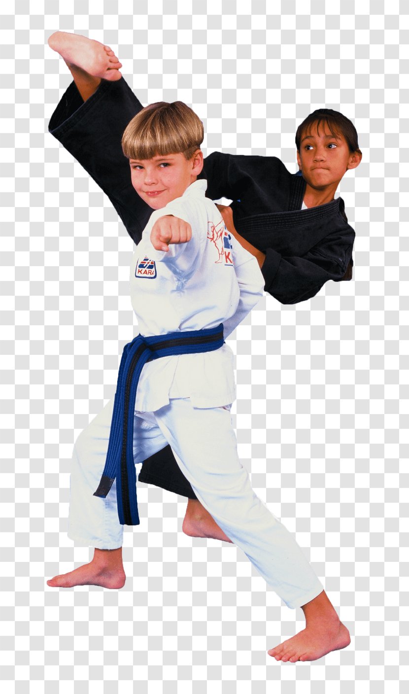 Karate Dobok Taekwondo Martial Arts Self-defense - Flying Kick Transparent PNG