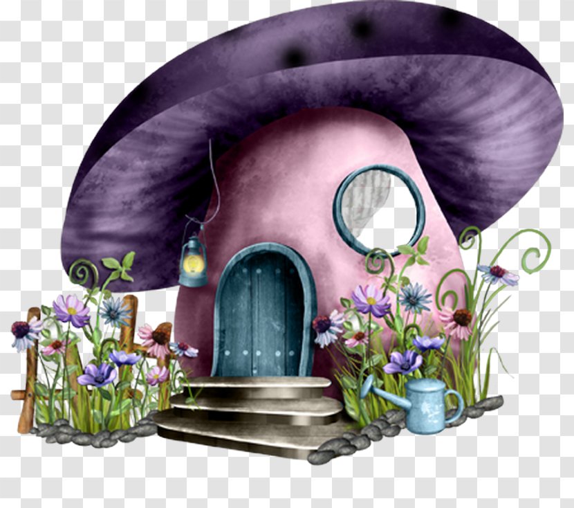 House Fairy Clip Art - Mushroom - Botanical Illustration Library Transparent PNG