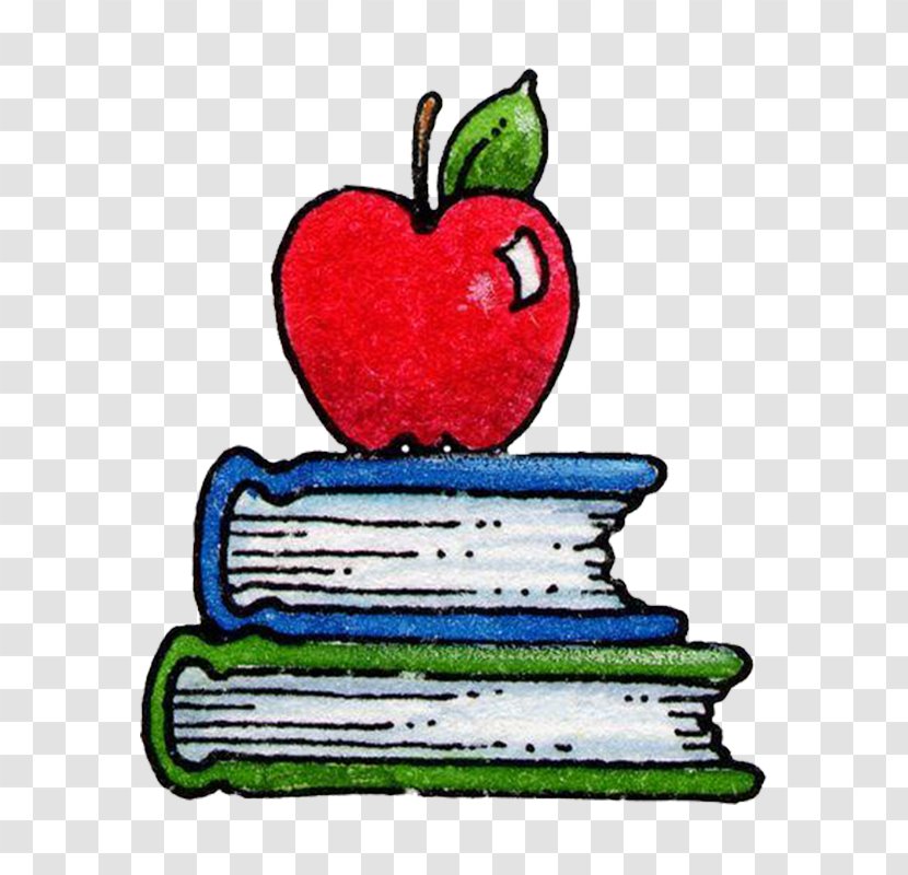 Student School Paper Drawing Clip Art - Tree - Books And Apple Transparent PNG