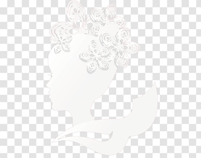 Visual Arts Petal Pattern - Art - Dimensional Flower Silhouette Transparent PNG