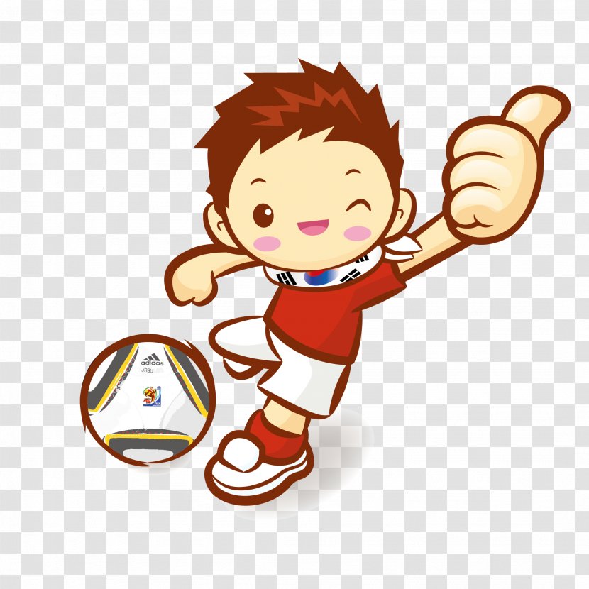 Football Cartoon - Frame - Soccer Boy Vector Transparent PNG