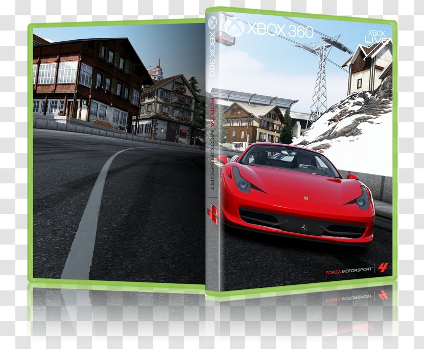 Ferrari 458 Xbox 360 Car - Playstation 3 Transparent PNG