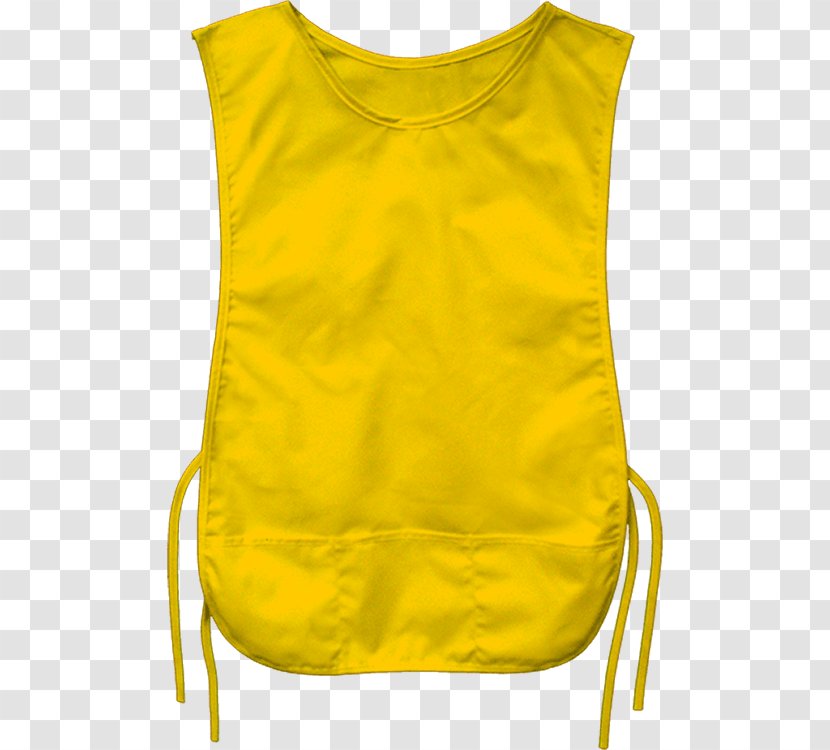California State Route 1 Sleeveless Shirt Apron Yellow - Embroidered Children's Stools Transparent PNG