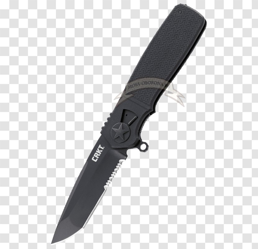 Assisted-opening Knife Utility Knives Hunting & Survival Blade - Crkt Ripple 2 Blue Transparent PNG