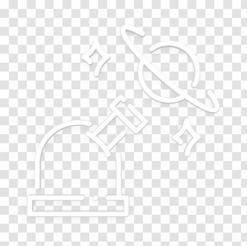 Observatory Icon Planet Science - Calligraphy Logo Transparent PNG