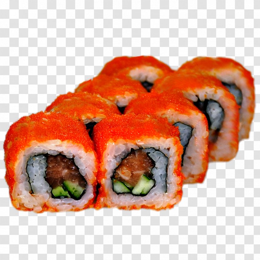 California Roll Sushi Makizushi Smoked Salmon Japanese Cuisine - Cucumber Transparent PNG