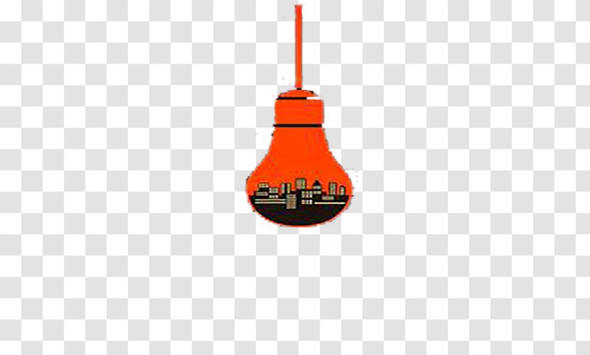 Incandescent Light Bulb City - Animation Transparent PNG