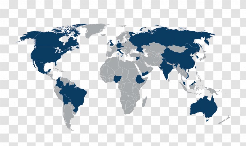 World Map Globe Cartography Transparent PNG