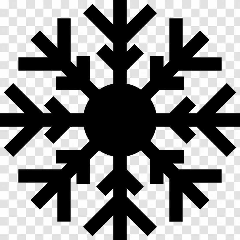 Snowflake Shape - Freezing Transparent PNG