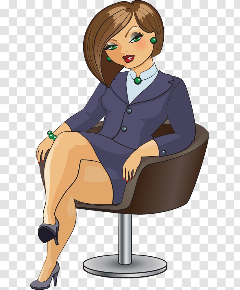 Woman Cartoon Business - Women Transparent PNG