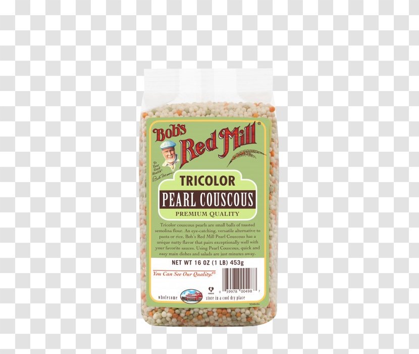 Bob's Red Mill Tri-Color Pearl Couscous Ptitim Golden - Wheat - Windmill Transparent PNG