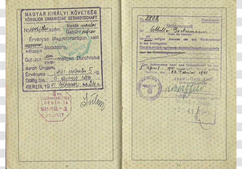Paper Material Font - Product - Passport Transparent PNG