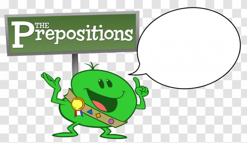 Preposition And Postposition Pronoun English Grammar Word - Sentence - Cartoon Cards Transparent PNG