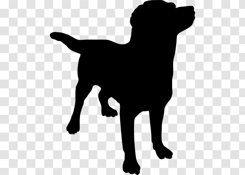 Pug Clip Art Golden Retriever Boxer - Legged Silhouette Transparent PNG