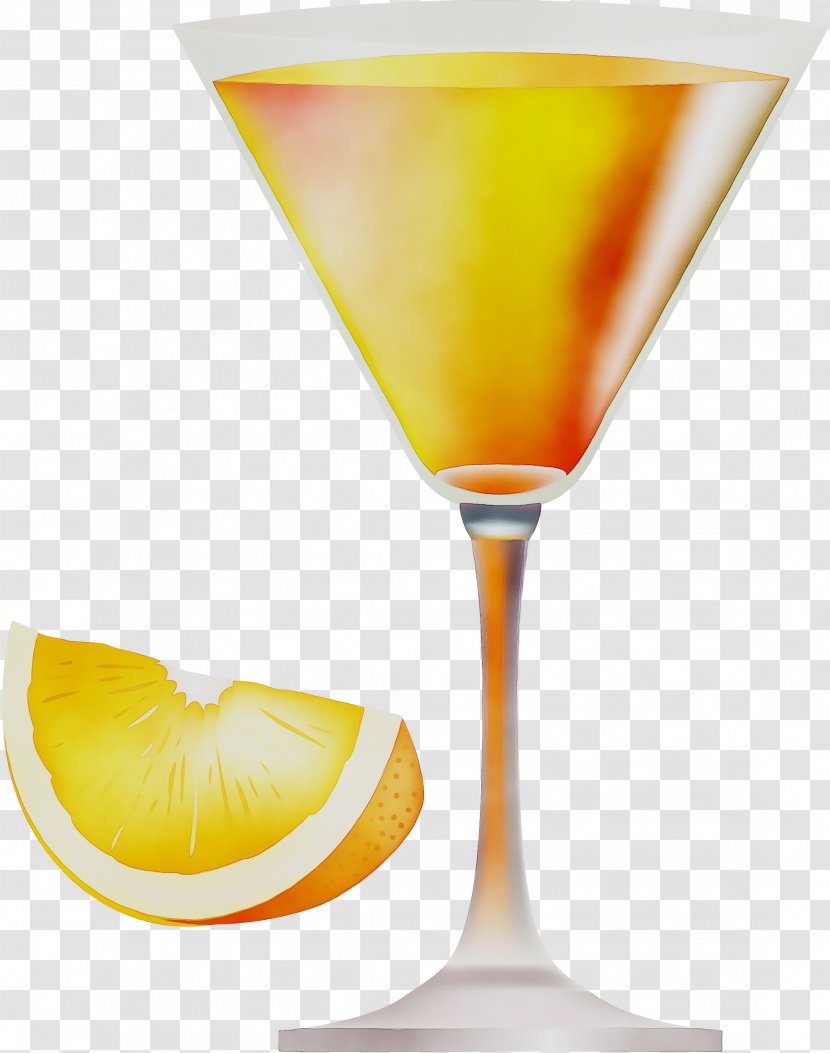 Cocktail Garnish Martini Cosmopolitan Bacardi - Champagne - Harvey Wallbanger Transparent PNG