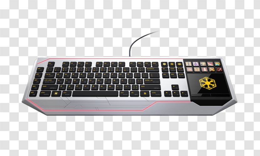 Star Wars: The Old Republic Computer Keyboard Mouse Laptop Gaming Keypad - Multimedia Transparent PNG