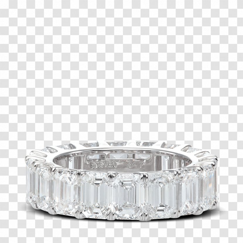 Wedding Ring Engagement Diamond Cut - Emerald Transparent PNG